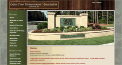 Desktop Screenshot of gatesfourhoa.net